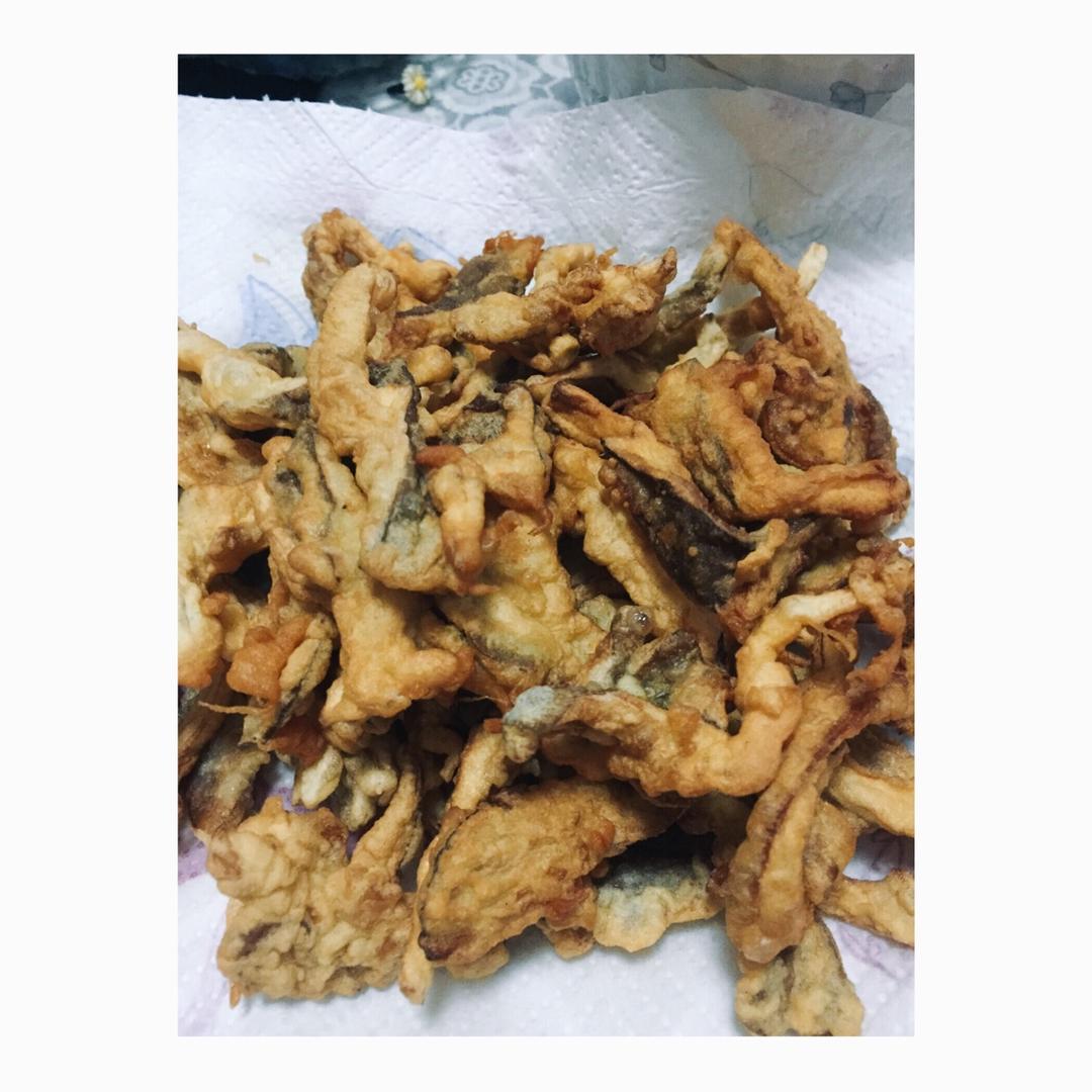 软炸鲜蘑