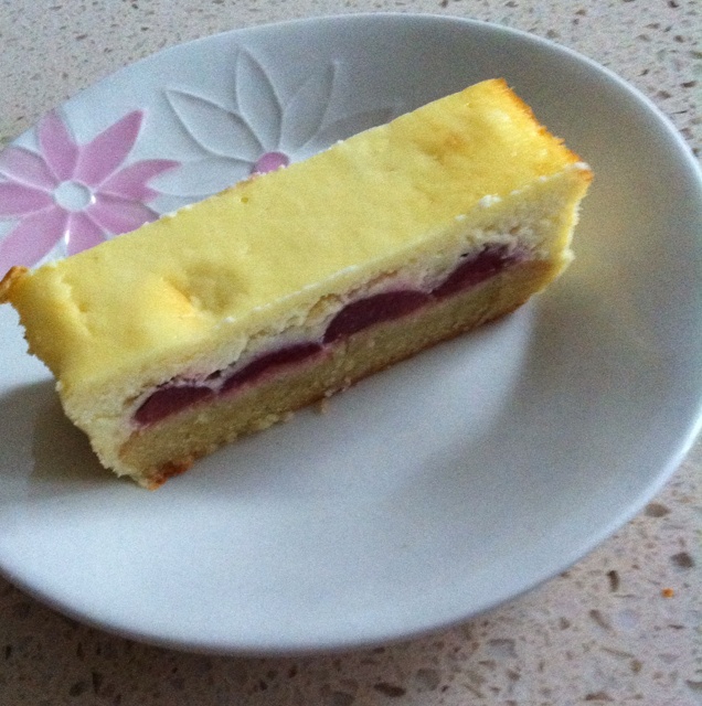 杏仁乳酪双层蛋糕块