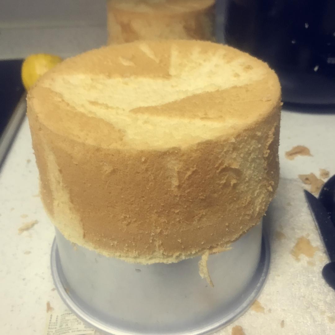 6寸原味戚风蛋糕