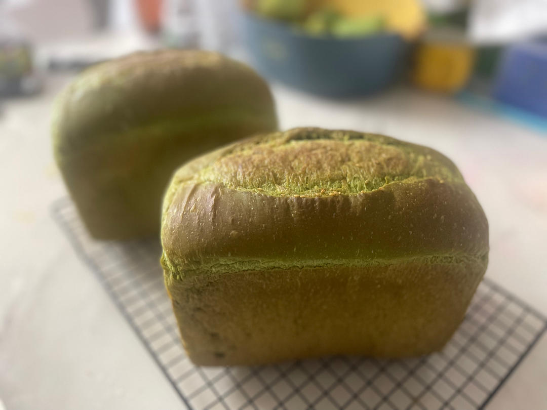 抹茶椰乳小吐司