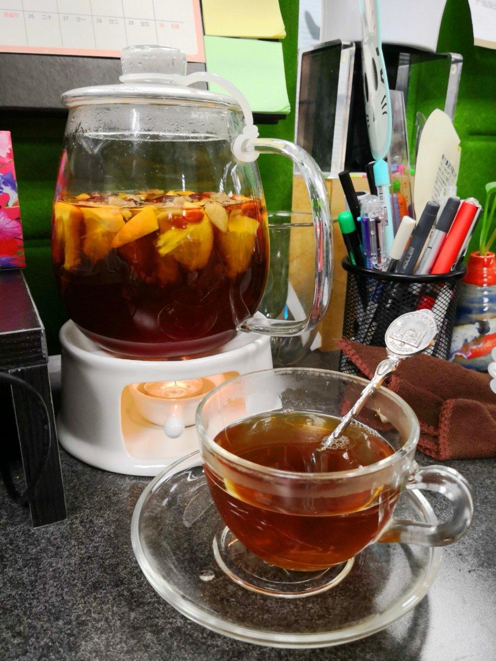 香橙红枣茶