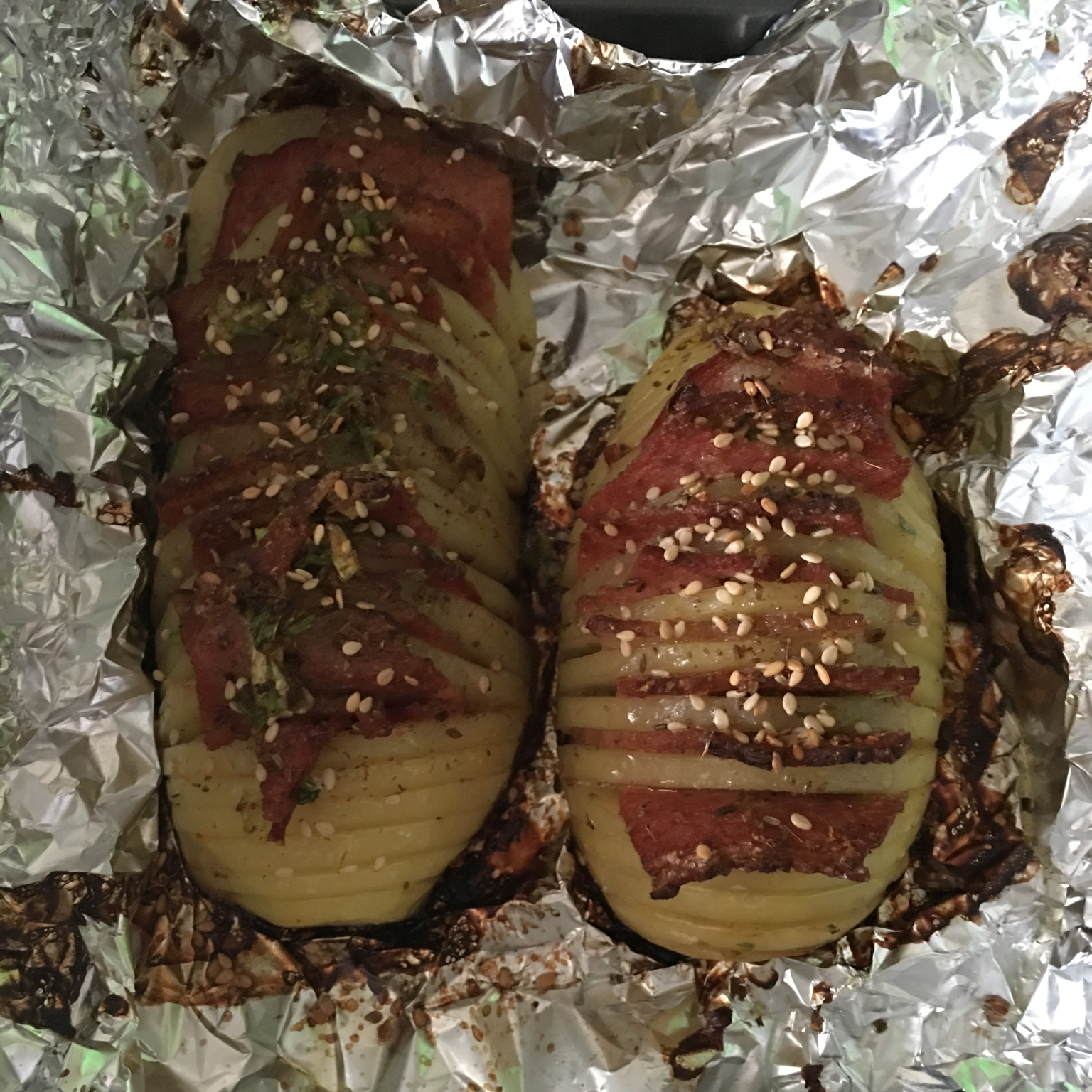 培根风琴烤土豆