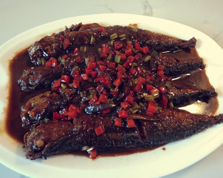 家常菜――红烧青占鱼的做法