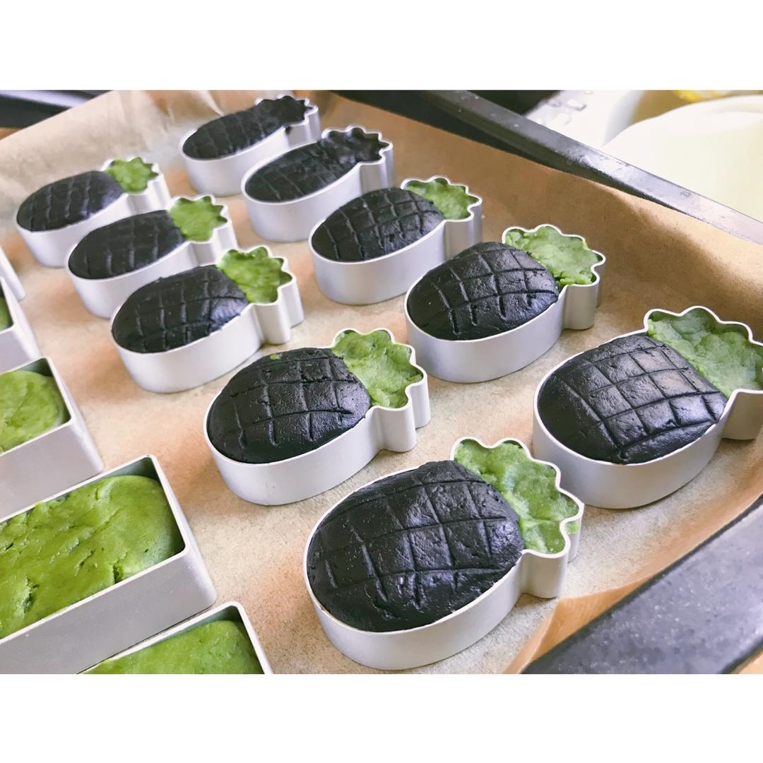 黑凤梨—三色凤梨酥