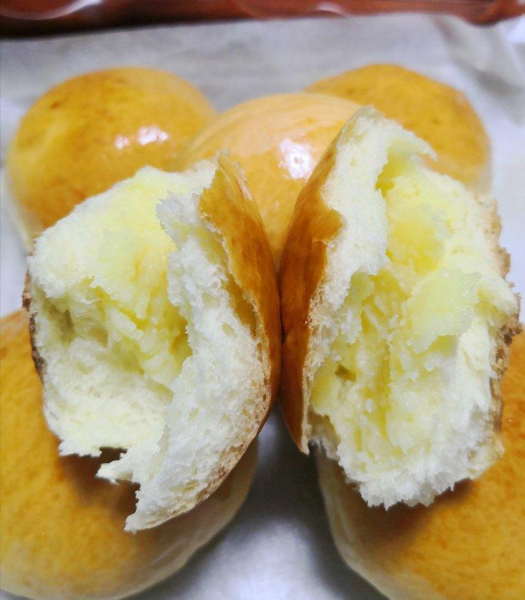 奶黄小餐包-一次发酵超好吃（附快手奶黄馅制作方法）