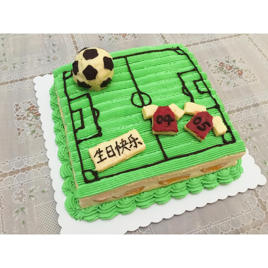 足球场蛋糕