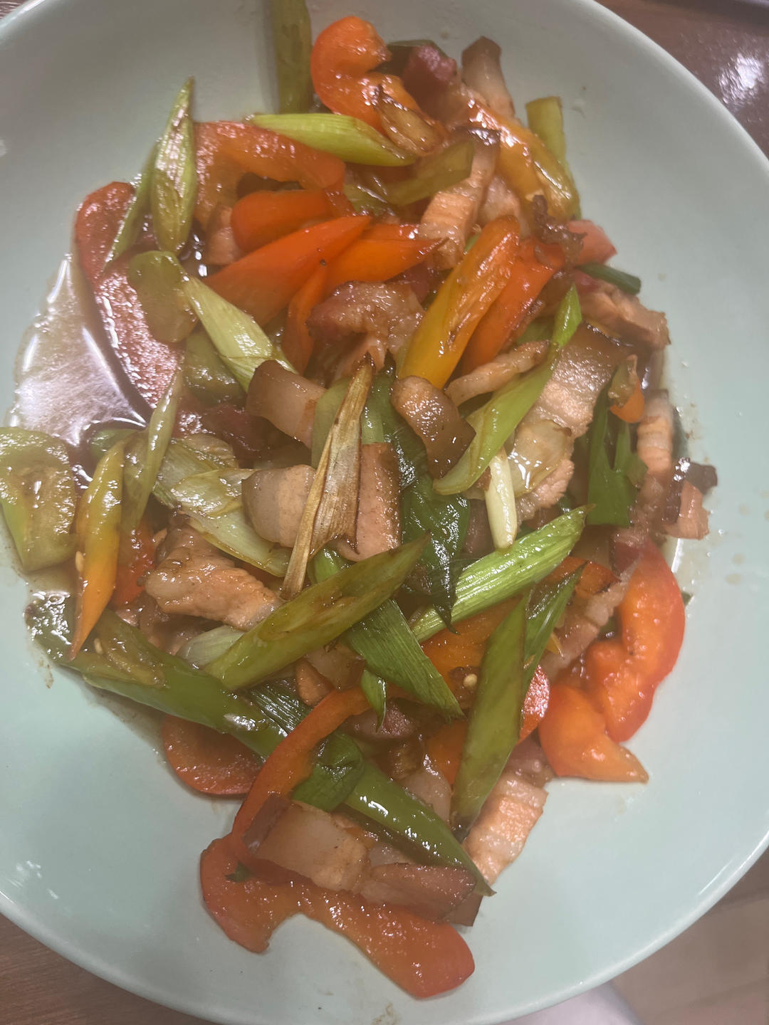 香菇腊肉饭
