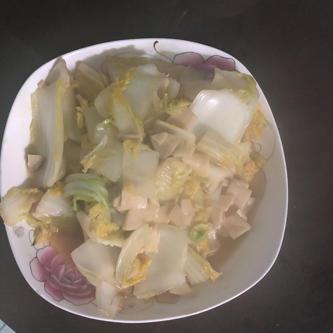 蚝油杏鲍菇炒娃娃菜