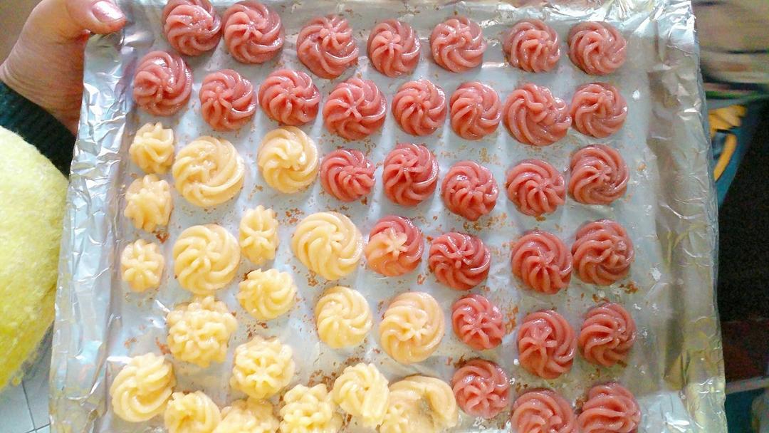 没有黄油也同样做出香酥不腻，花纹立体清晰的曲奇