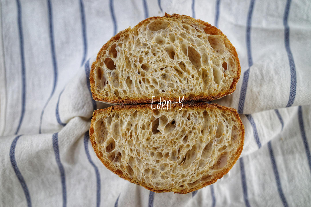 视频教程 天然酵种欧包 基础配方＆制作流程