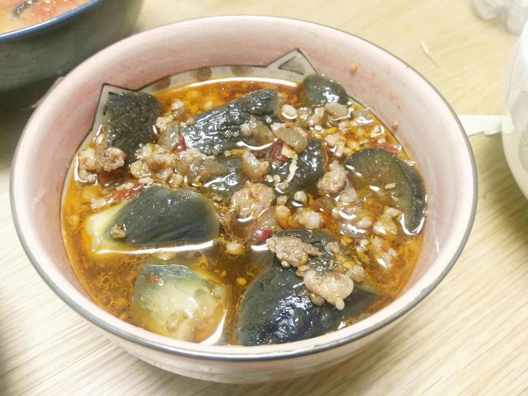 肉末茄子-Staub珐琅铸铁锅