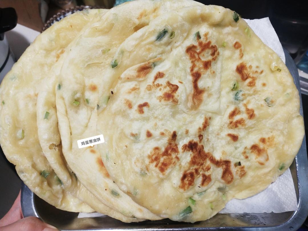 鸡蛋葱油饼