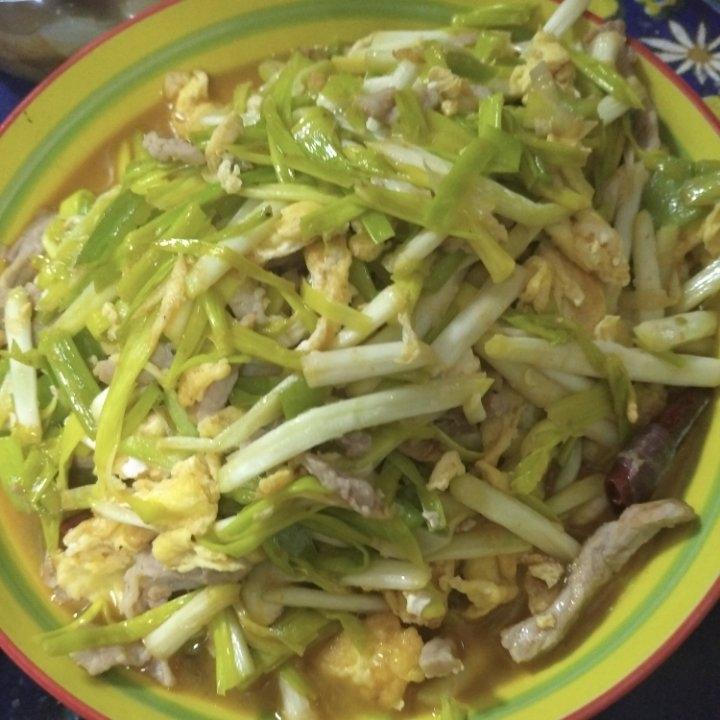 最好吃的韭黄炒肉