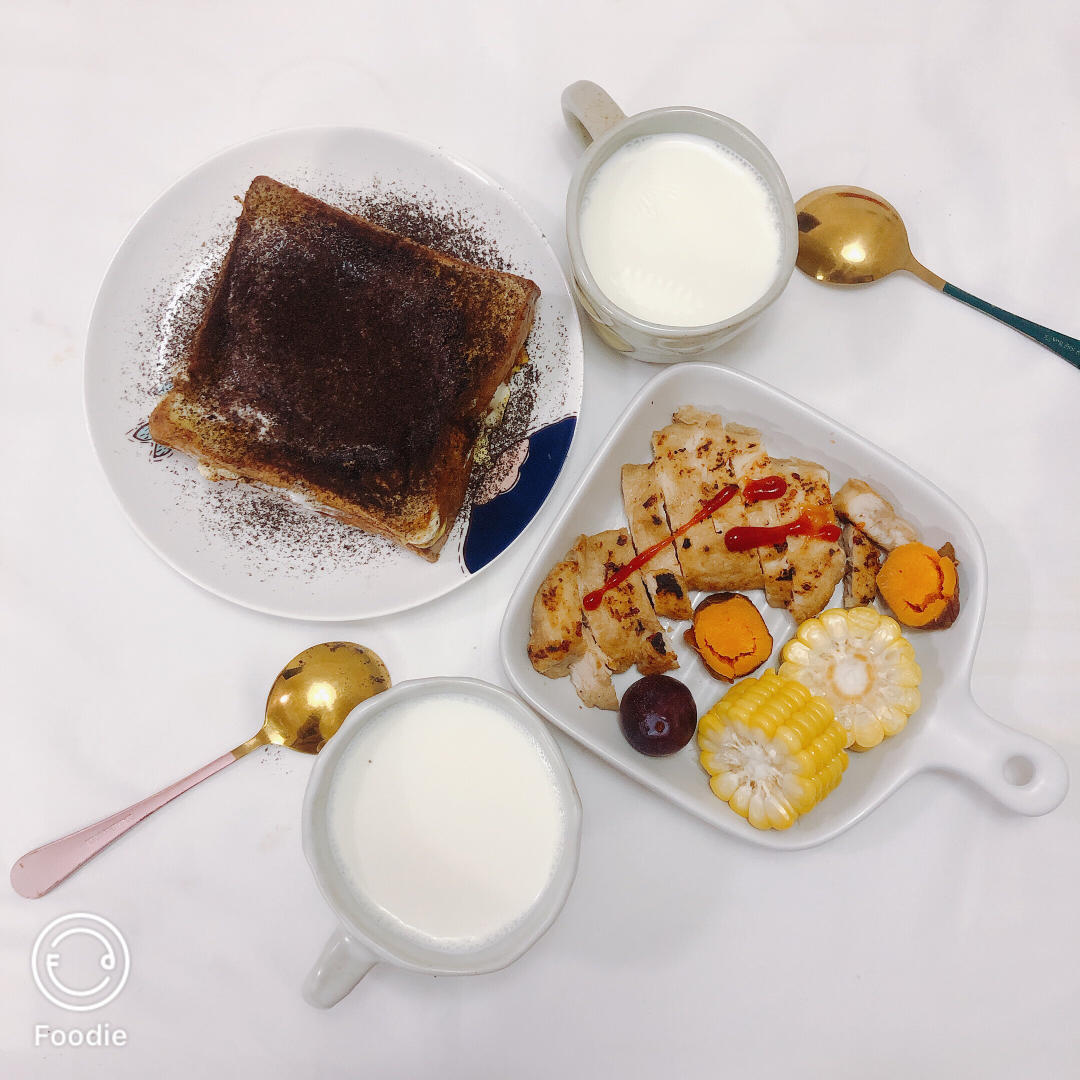 低脂版漏奶华🔥快手减脂早餐