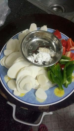 蚝油茭白（家常素小炒菜)的做法 步骤2