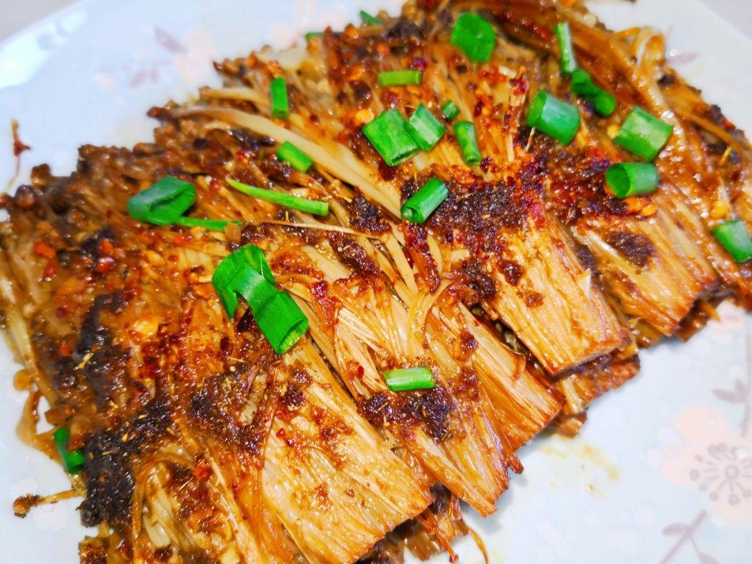 蒜蓉孜然烤金针菇