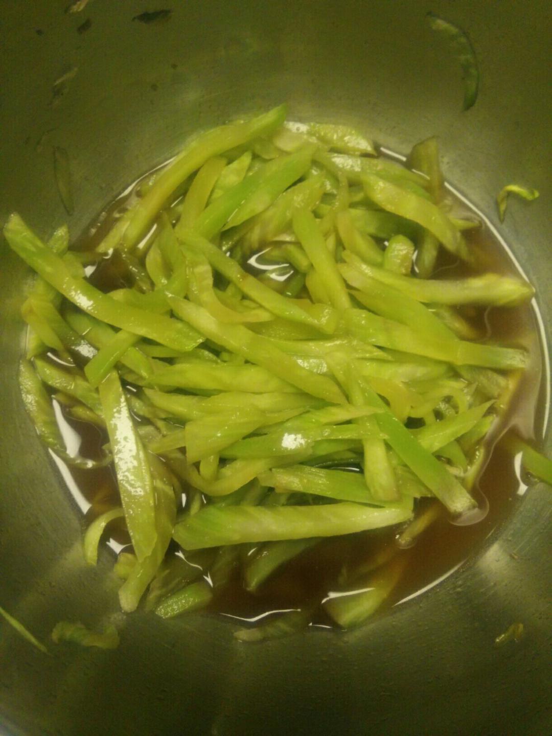 家常菜～醋拌莴苣【醯官醋】