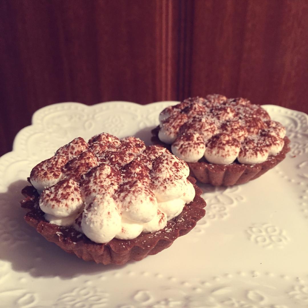 奶油香蕉巧克力塔——孤独的美食家