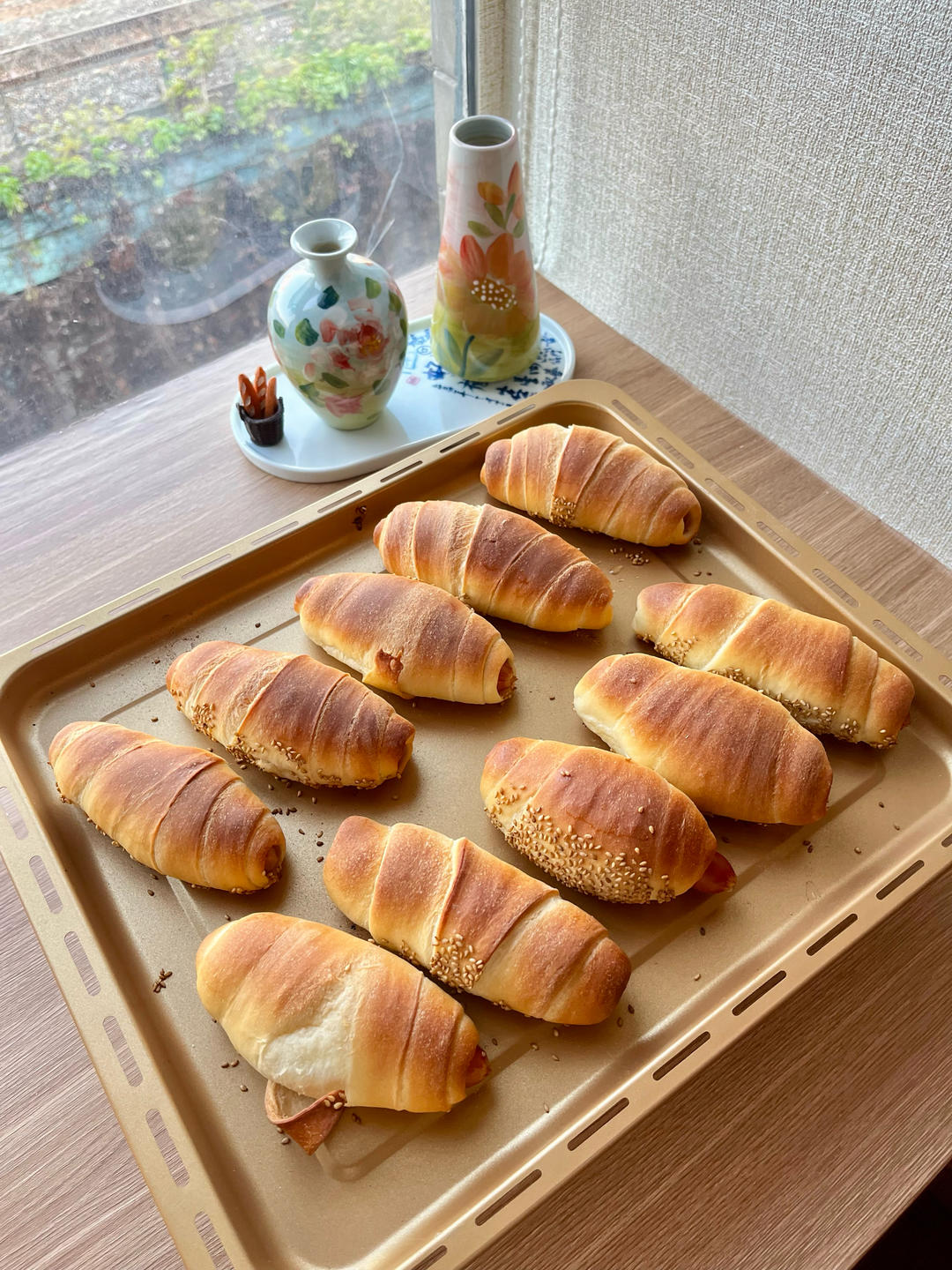 日式海盐面包卷