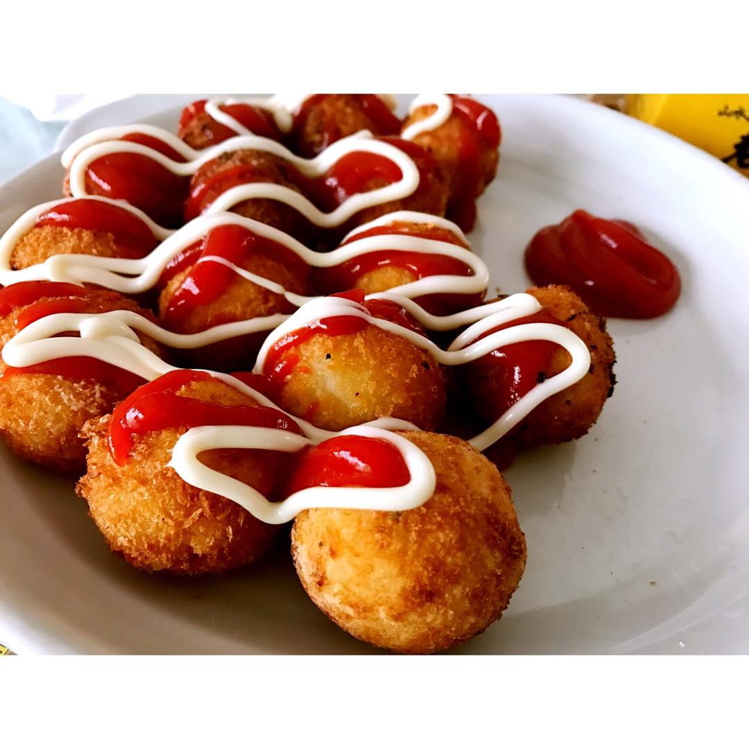 土豆芝士虾球
（媲美必胜客）