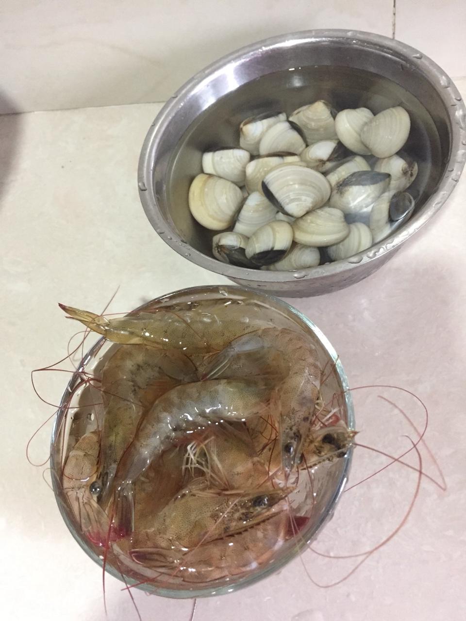 白汁海鲜意粉