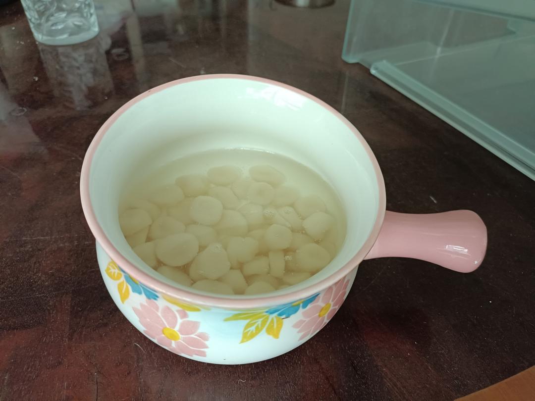 粉红酒酿小丸子，火龙果汤圆，糯米小圆子，劣狐狐