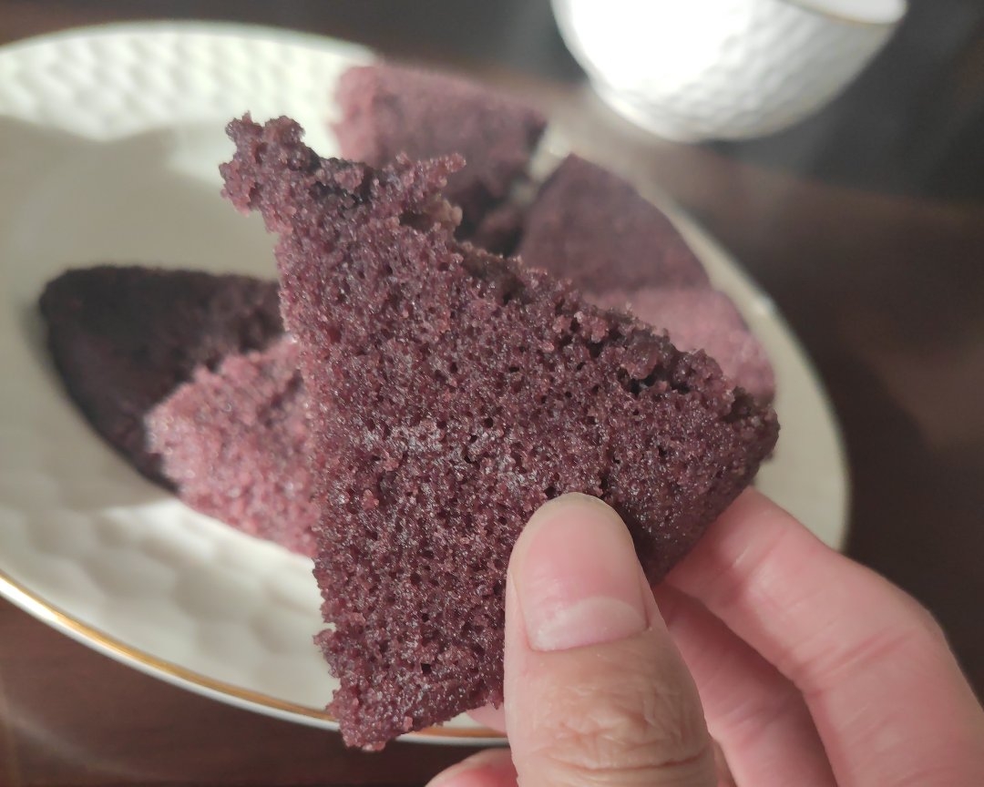 紫米糕的做法 步骤3