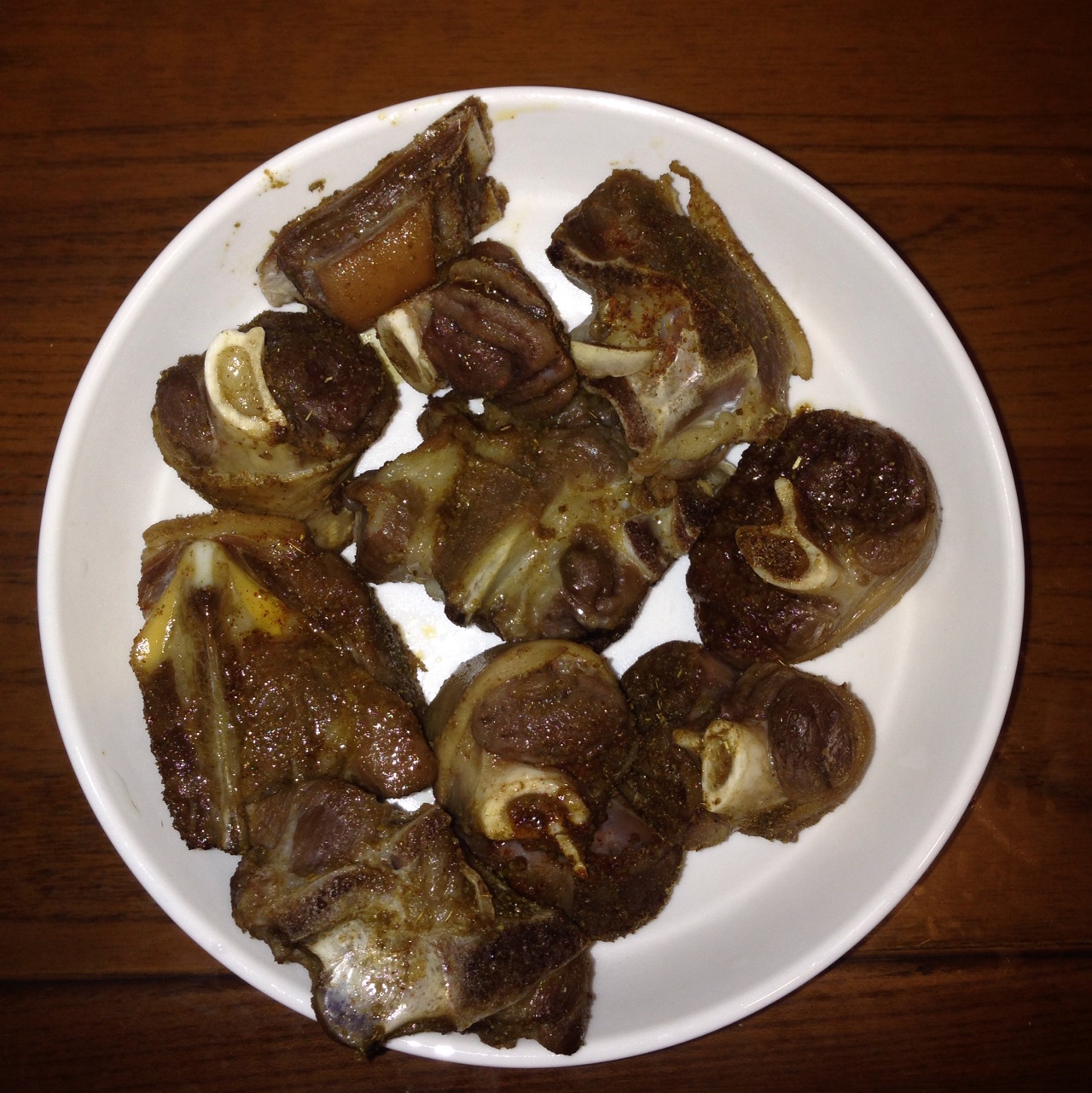 烤羊腿肉
