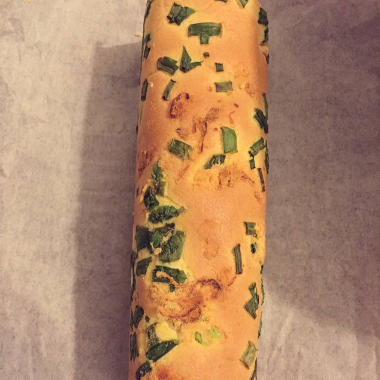 香葱肉松蛋糕卷