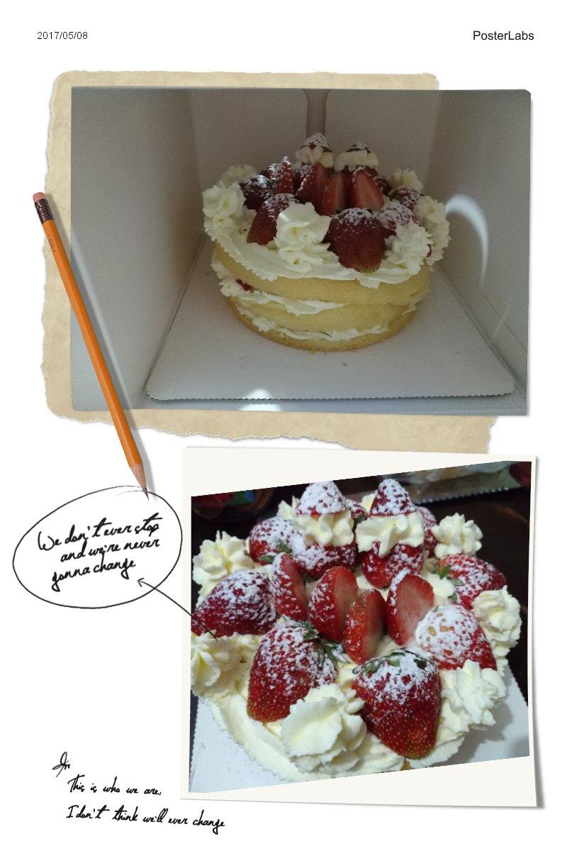 圣诞呆萌裸蛋糕