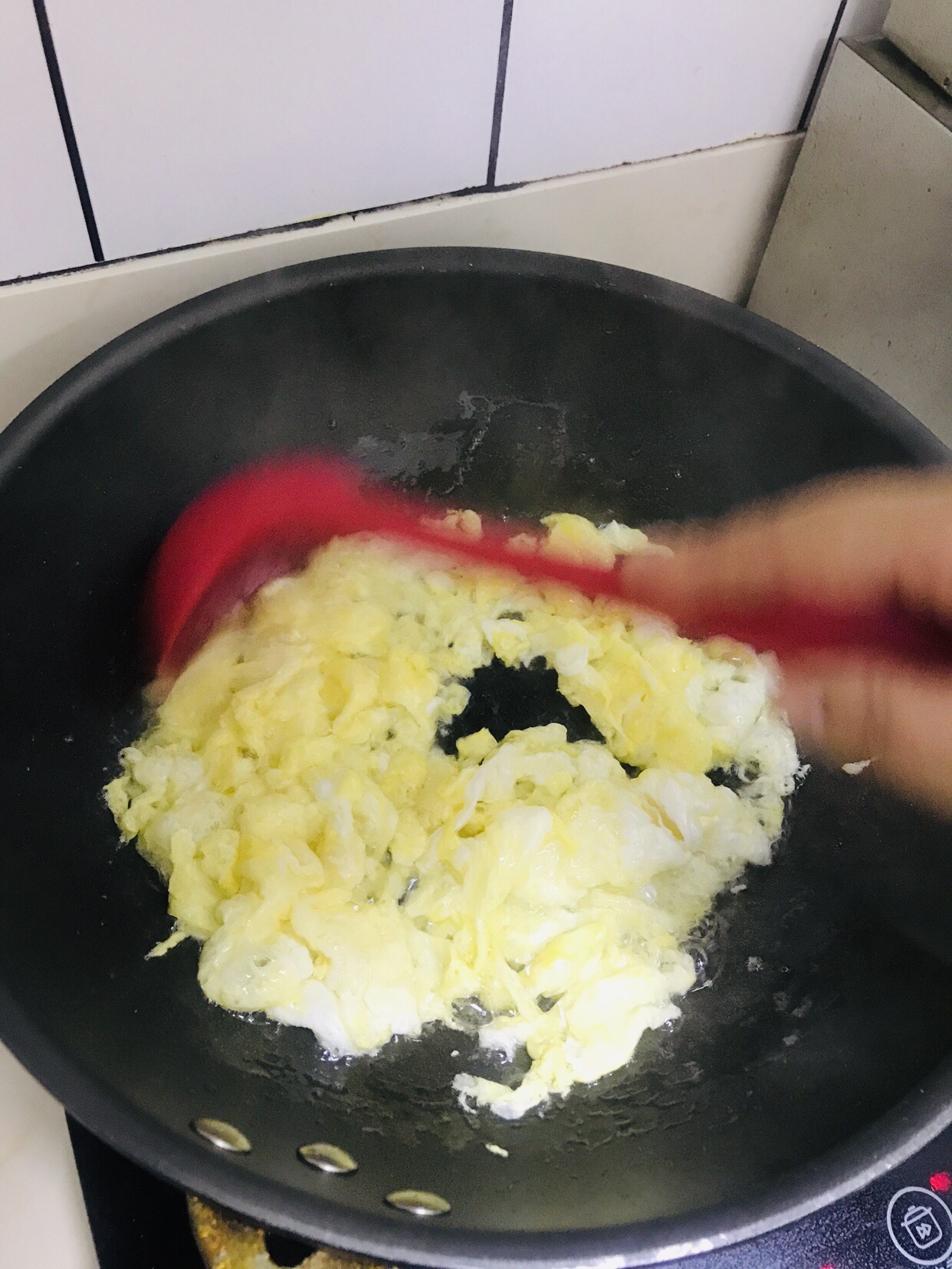 玉环炒米面的做法 步骤3