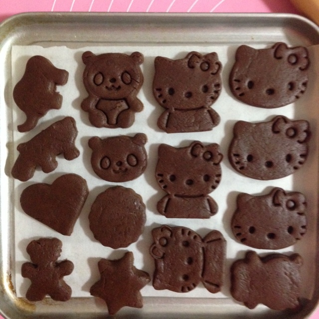 温暖的巧克力小饼干（无蛋版）