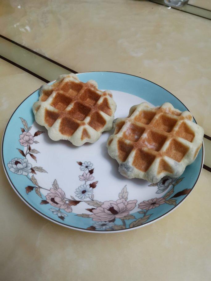 紫薯华夫饼