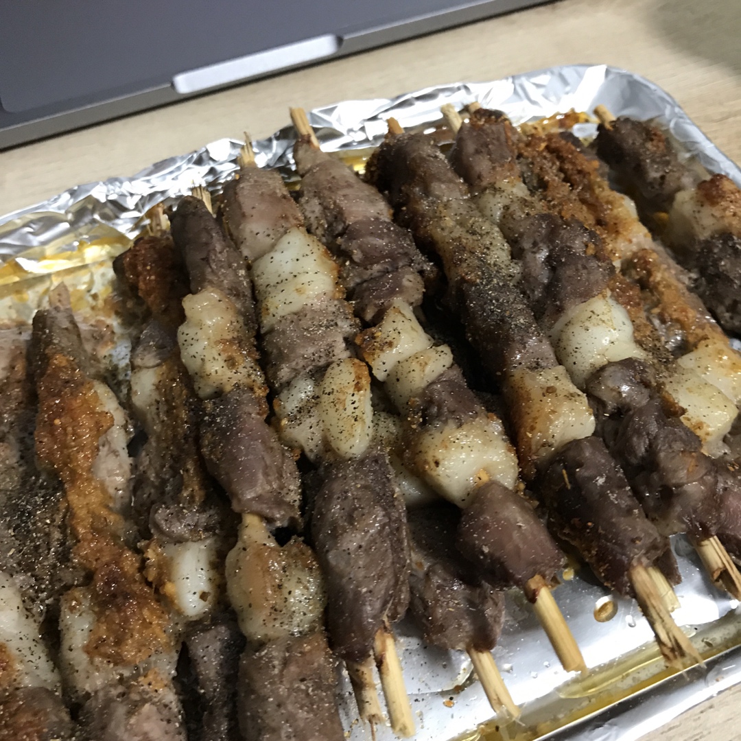 烤牛肉串