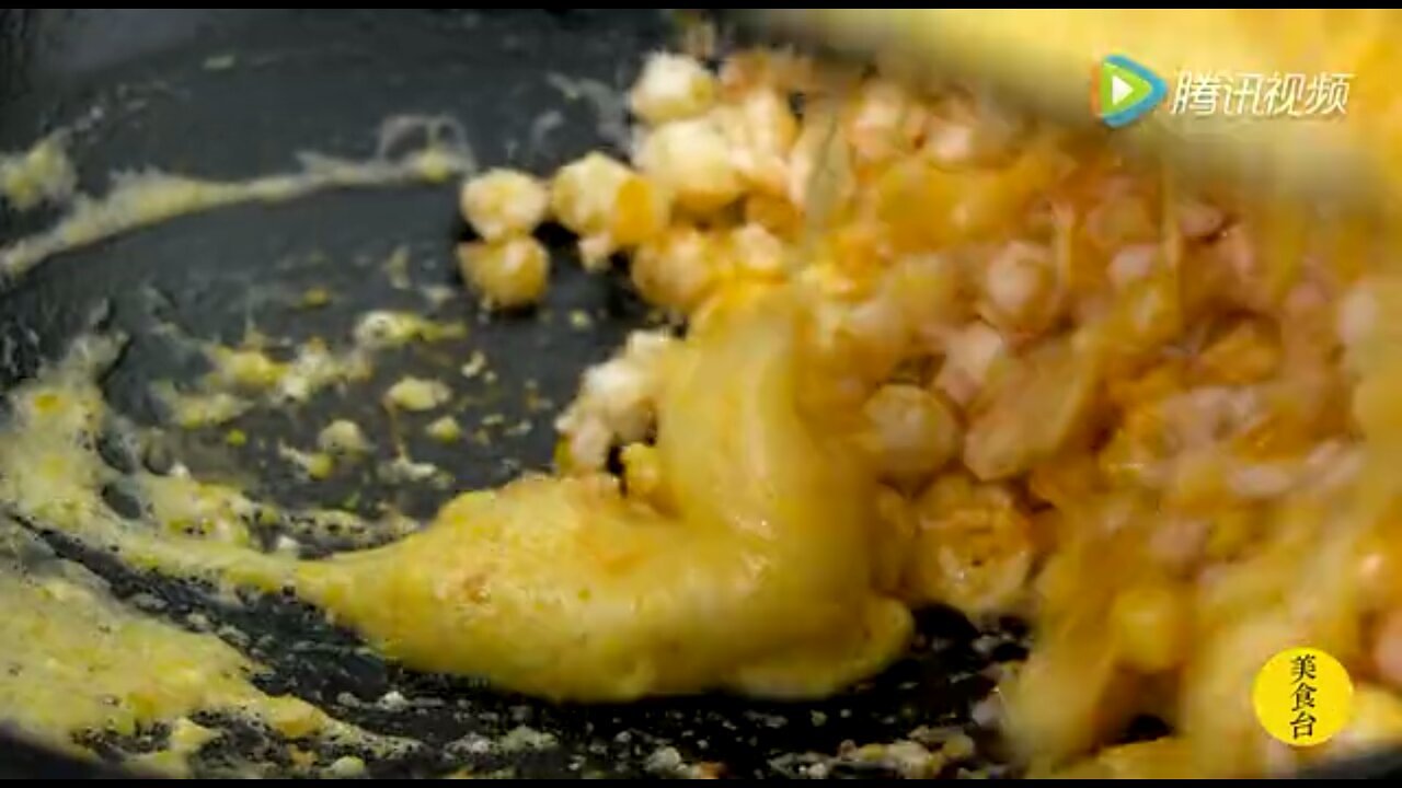 金沙玉米（咸蛋黄玉米粒）的做法 步骤8