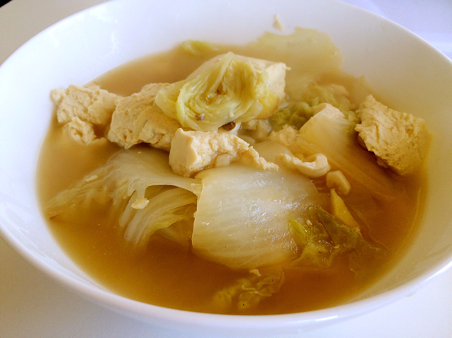 白菜炖豆腐