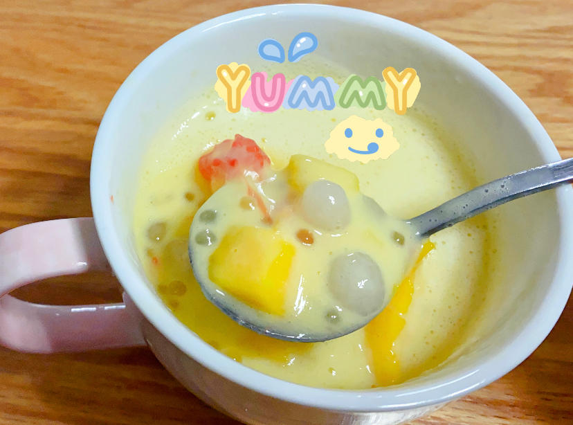 Q弹爽口的椰汁啵啵球