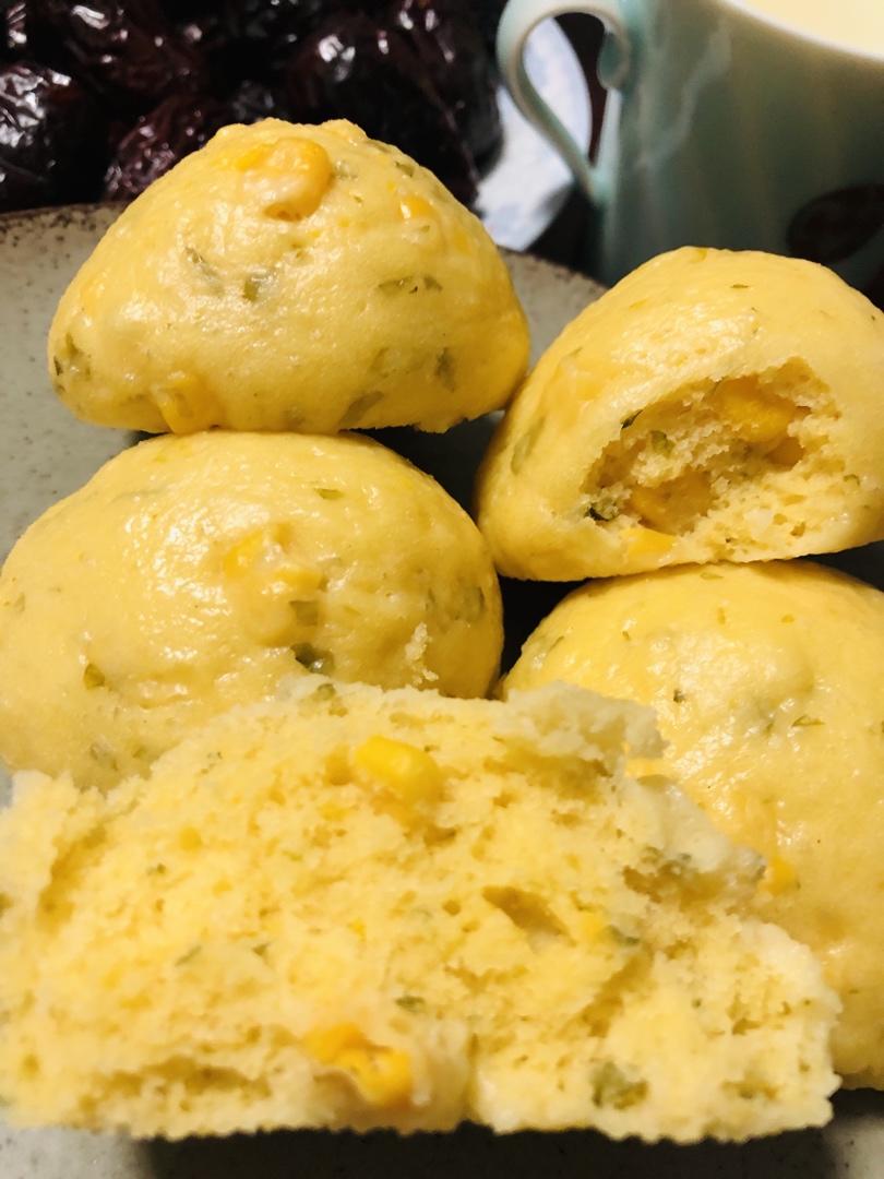 玉米面菜窝头