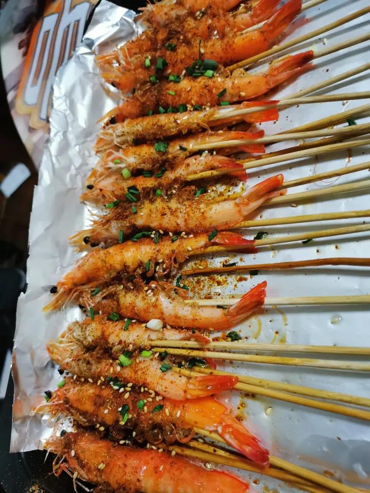 【椒盐烤虾🦐】