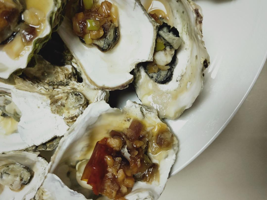 超简单～蒸蒜蓉生蚝