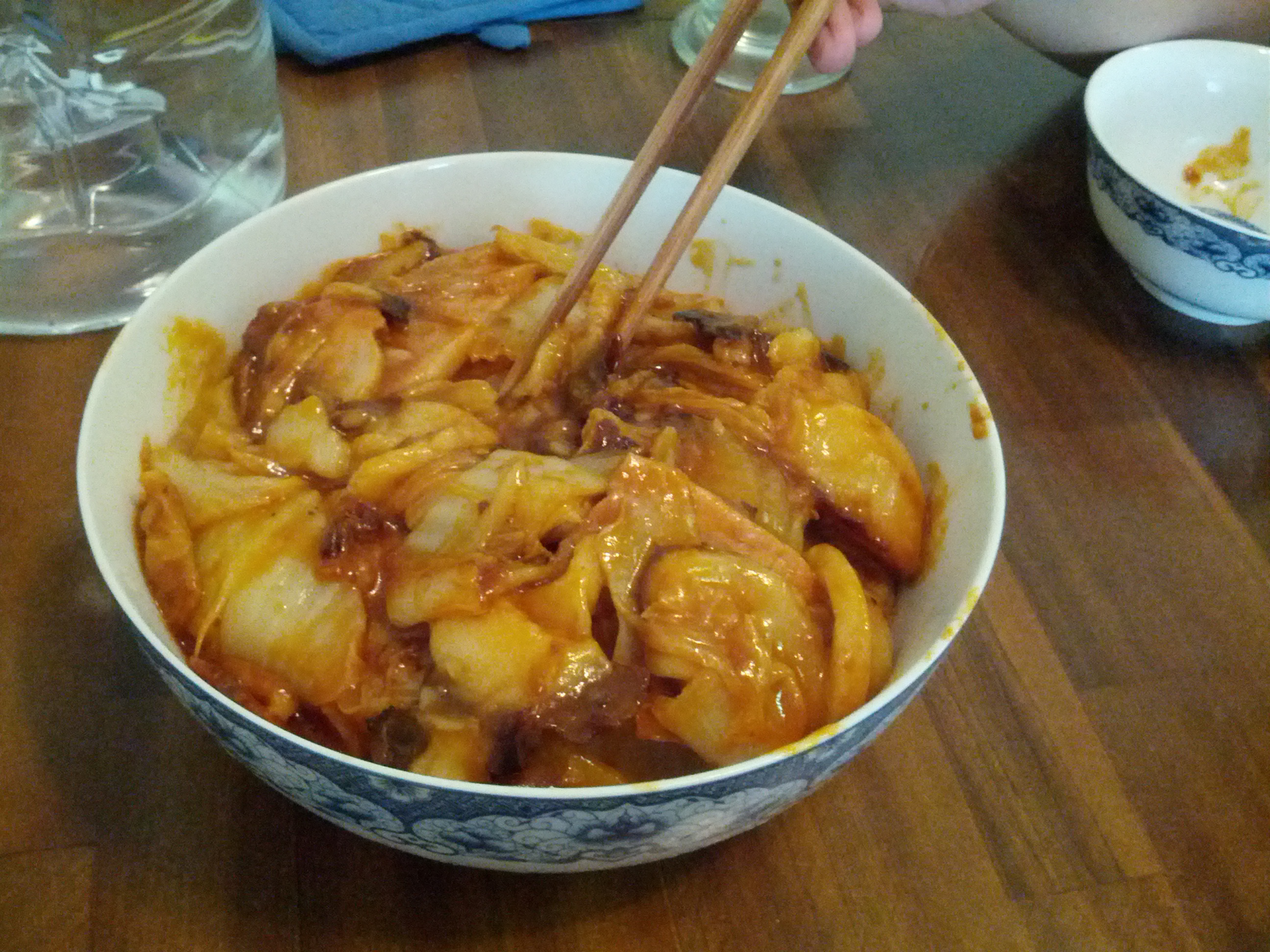 韩式辣酱炒年糕