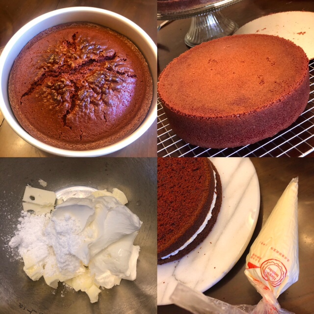 红丝绒蛋糕的做法 步骤4
