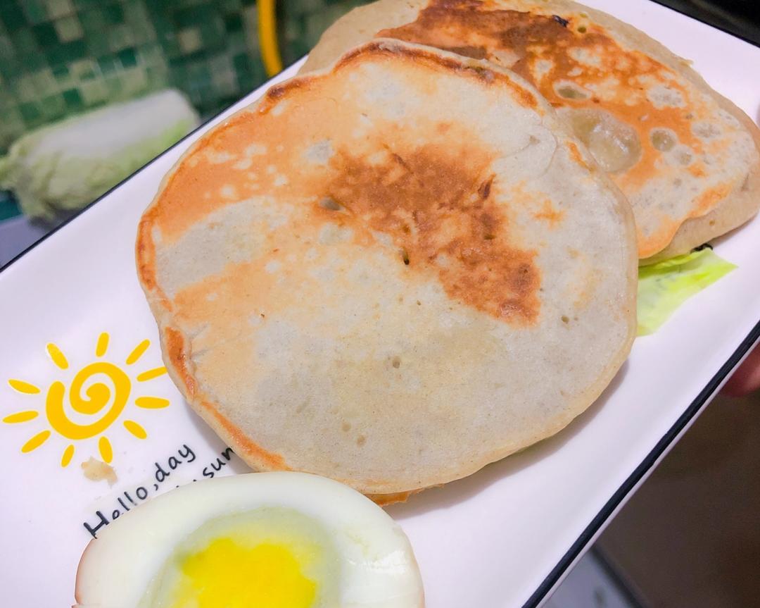 牛奶香蕉全麦饼的做法