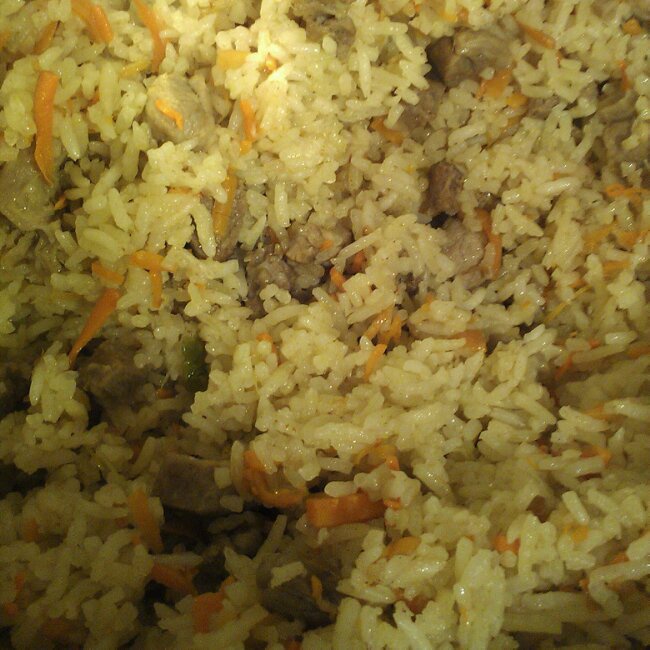 羊肉手抓饭