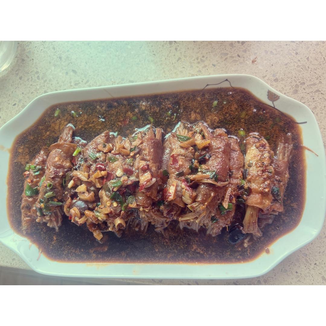 金针菇肥牛卷懒人版