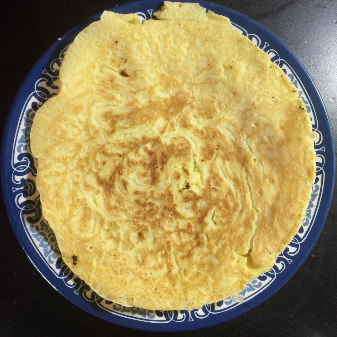 葱花鸡蛋饼