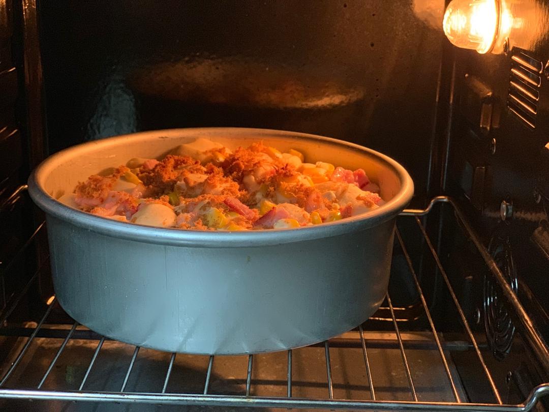 肉松手撕面包—超软会爆浆的面包哟