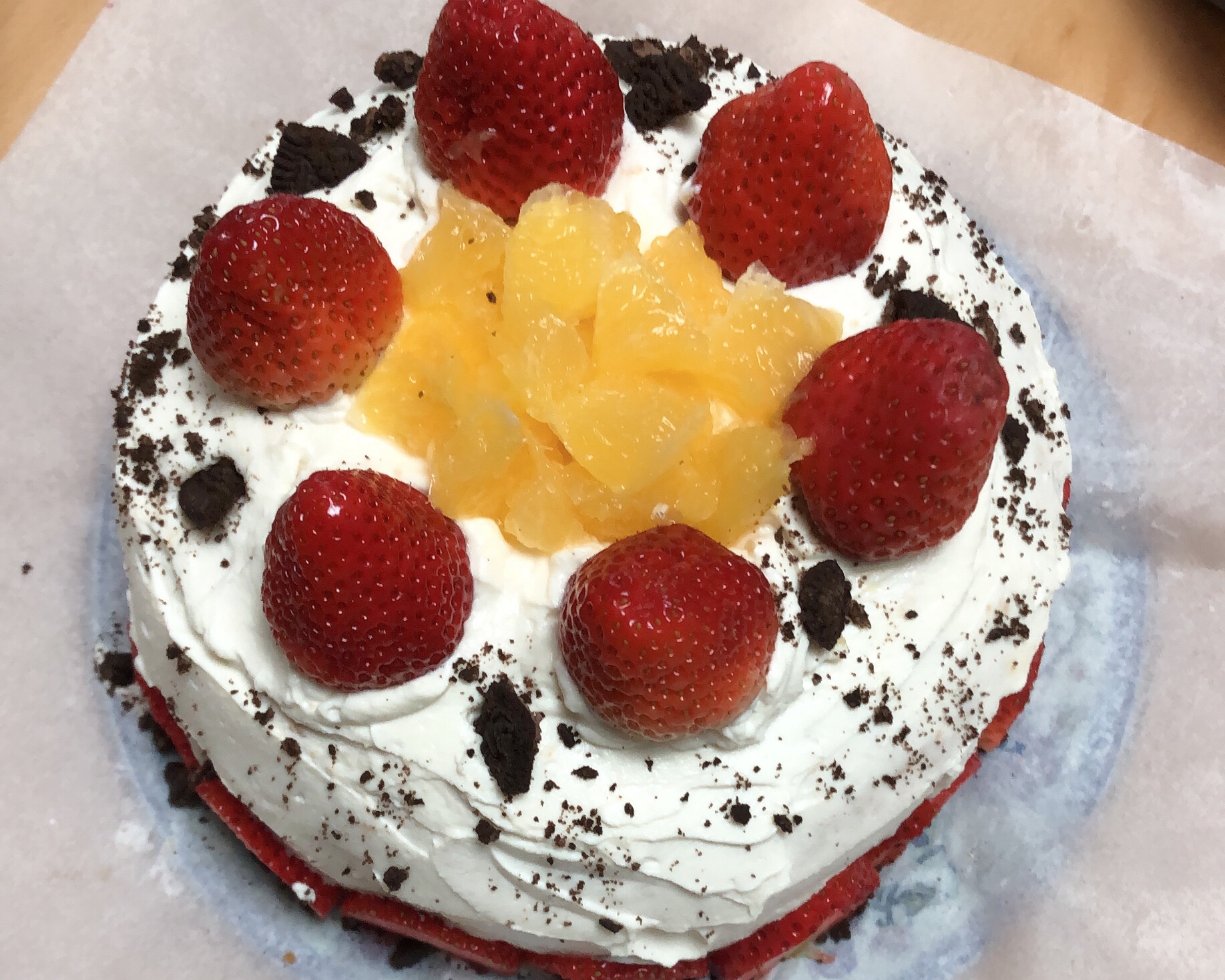 生日蛋糕（自制奶油版）