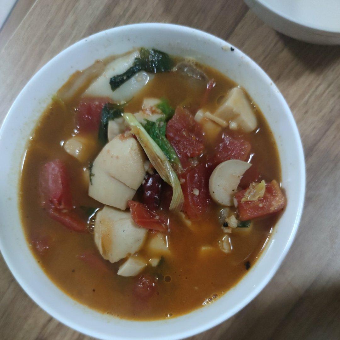 番茄白菜汤