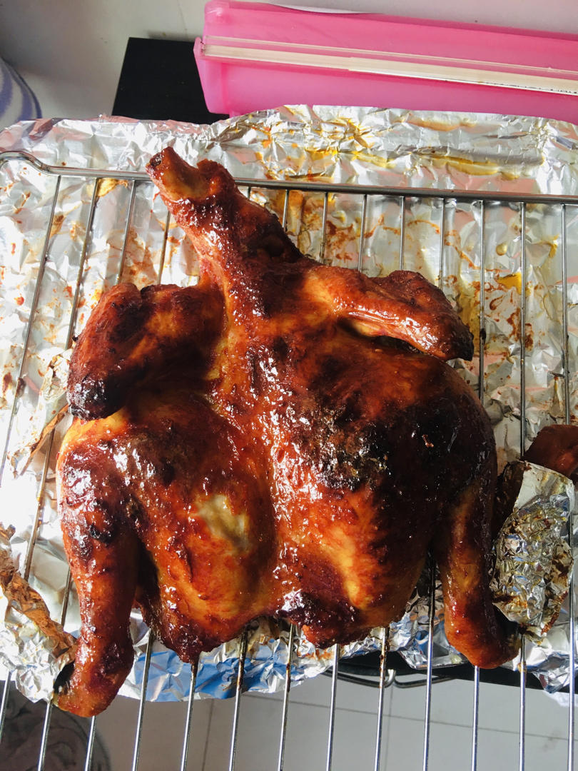 fanfan310310做的奥尔良烤整鸡空气炸锅或者烤箱版通用